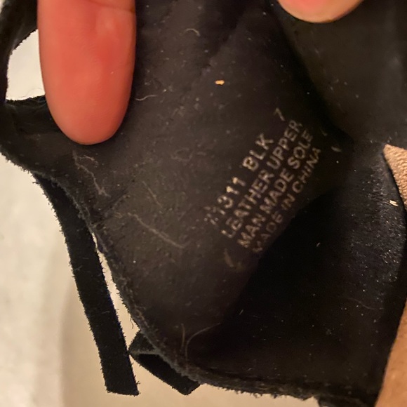 Suede leather wedges - Picture 4 of 4